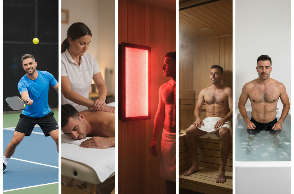 Serving Up Relief: How I Keep My Pickleball Game Strong with Massage and Contrast Therapy